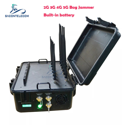 Jammer CDMA сигнала UHF RC VHF диапазонов Jammer 12 сигнала сотового телефона 56W