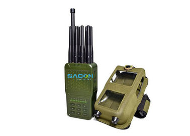 Ручной GPS WIFI Джаммер сигнала сотового телефона 12В постоянное зарядное устройство с нейлоновым покрытием