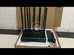 10 сила 2G 3G 4G 5G GPS WiFi Jammer 100w разрушителя Wifi каналов 24 часа работы