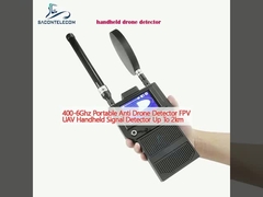 400-6 ГГц портативный детектор против беспилотных летательных аппаратов FPV UAV ручной детектор сигнала до 2 км