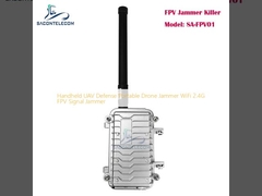Ручной БПЛА обороны портативный беспилотный джаммер Wi-Fi 2.4G FPV сигнал джаммер
