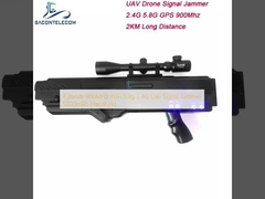 4 полосы 900 МГц Wi-Fi 5.8g 2.4G Uav сигнал джаммер 5000mAh ручной