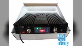 Линейный усилитель повторителя сигнала GSM мощностью 30 дБм усиливает сигнал