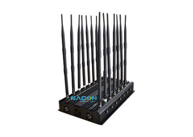 3G 4G 14 Bands Устройство для блокировки сотовых телефонов VHF UHF с высокими антеннами