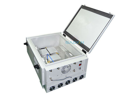 VHF UHF Автомобильный джаммер 6 полос 350w Высокая мощность Для полиции