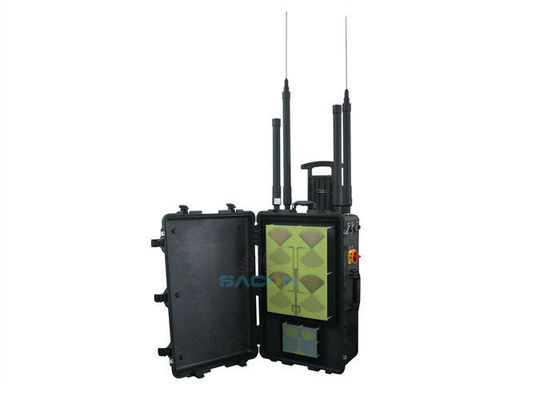 8 полос 400w Power Manpack Jammer Чемодан для VIP защиты и бомбоубежища