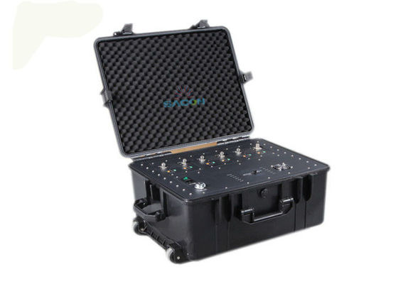 300W Высокомощный 6-диапазонный VHF UHF ранцевый подавитель с защитой от КСВ для рации