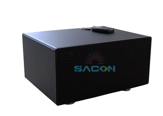 Мощный настольный аудио- и голосовой блокиратор с радиусом подавления 4-8 м, углом подавления 120° и мощностью сигнала 105 дБ