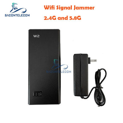 AC240V 3 канала Wi-Fi сигнальный джаммер с дальностью действия 20 м и портативной батареей 4000 мАч