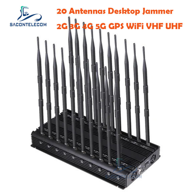 Фанты охлаждения Wi-Fi сигнальный джаммер 2.4 ГГц 5.2 ГГц 5.8 ГГц 52w Для музеев Галереи