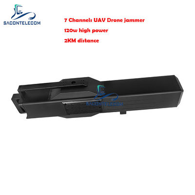 7 оружие Jammer трутня расстояния наивысшей мощности 2KM Jammer 120w сигнала трутня каналов анти-