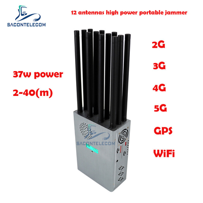 Jammer 2G 3G 4G 5G WiFi 2.4G 5.8G мобильного телефона GPSL1 Lojack портативный
