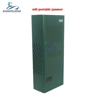 Переносный блокировщик помех сигналов WiFi с 3 каналами (2.4G, 5.2G, 5.8G) и дальностью 10-15 м