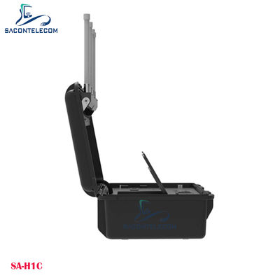 Переносный чемодан детектор беспилотных летательных аппаратов DJI FPVs WiFi DIY детектор беспилотных летательных аппаратов До 10 км расстояние