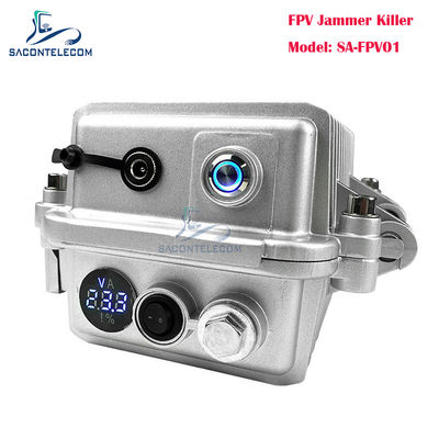 Ручной 50W высокомощный портативный дрон джаммер с блокировкой сигнала 2.4G FPV