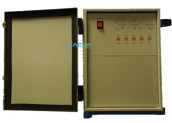 400w водонепроницаемый мобильный телефонный джаммер 4 полосы для тюрьмы тюрьмы / военные