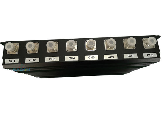 160W Высокомощный 8-канальный блокиратор сигналов мобильных телефонов с радиусом подавления 80м для 2G 3G 4G WiFi GPS сигналов