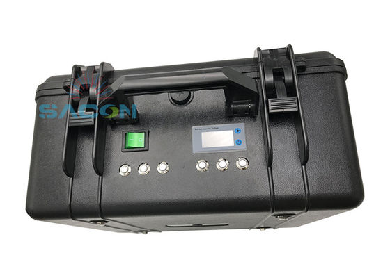60W GPS мобильный телефон блокиратор сигнала с 6 антеннами и встроенной батареей на 2 часа работы