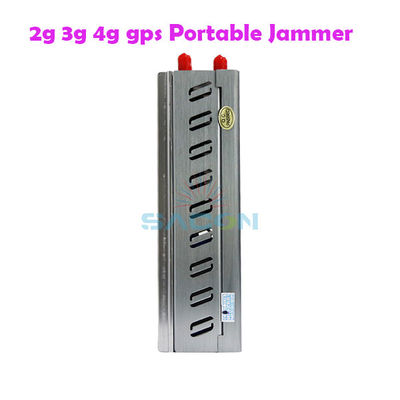 Батарея 8000 мАч 15 м дальность портативный телефонный сигнальный джаммер с 8 антеннами для усиления защиты