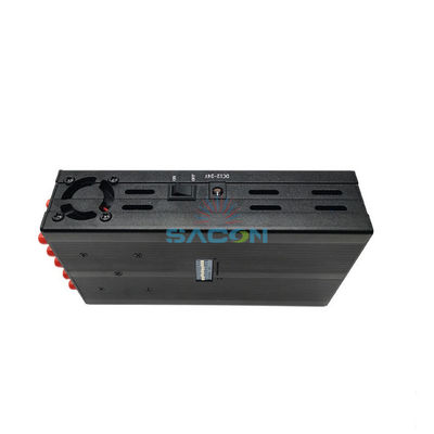 10 полос ручной сигнальный джаммер с радиусом 20 м для блокировки сотовых телефонов