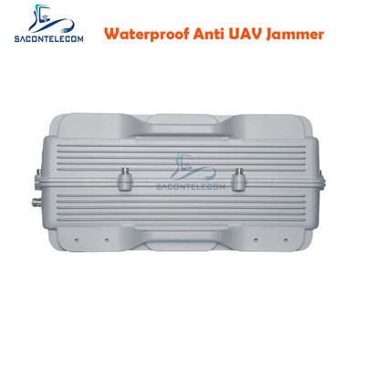 GSM CDMA 1KM Дронный сигнальный джаммер IP65 300w Анти-БПЛА Сигнальный джаммер