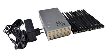 2dBi Антенны портативный сигнальный джаммер 7.4V 10000mAh переменный заряд