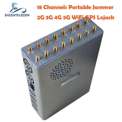 240VAC 12000mAh Сигнальный джаммер блокировщик 2.4G 5.8G Автомобильный пульт 18W