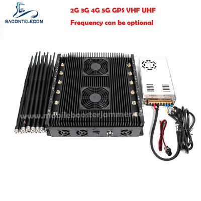 VHF LOJACK диапазонов 90w Jammer 12 сигнала сотового телефона 315mhz 433mhz Lora